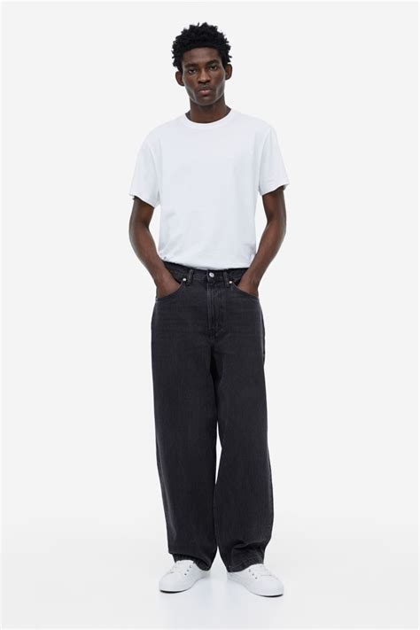 h&m baggy jeans|what does h mean.